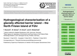 Hydrogeological Characterisation of a Glacially Affected Barrier Island