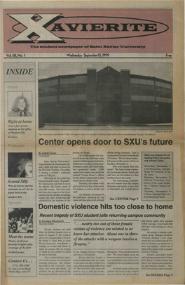 Center Opens Door to SXU's Future