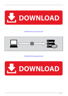 HAMACHI VPN Atravesando Firewalls