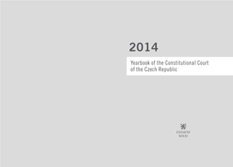 Yearbook of the Constitutional Court of the Czech Republic