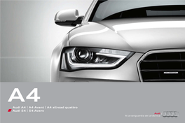 Audi A4 /A4 Avant/A4 Allroad Quattro/S4 /S4 Avant