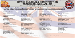 Hawaii Building & Construction Trades