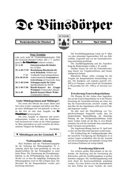 Neue Termine Liebe Mitbürgerinnen Und Mitbürger