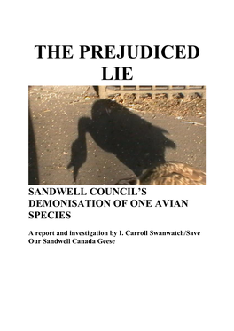 Sandwell Council's Demonisation of One Avian