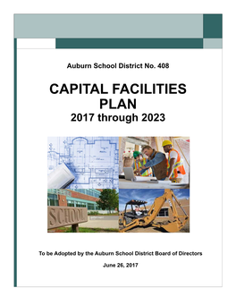 CAPITAL FACILITIES PLAN 2017 Through 2023