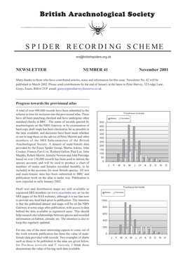 Newsletter 41-November 2001
