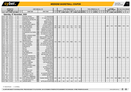 Weekend Basketball Coupon 06/11/2020 09:35 1 / 2