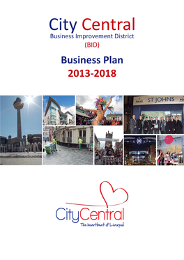 City Central BID Business Plan 2013-2018