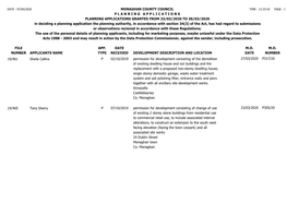 File Number Monaghan County Council