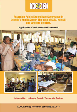 Assessing Public Expenditure Governance in Uganda's Health
