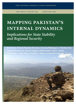 Mapping Pakistan's Internal Dynamics