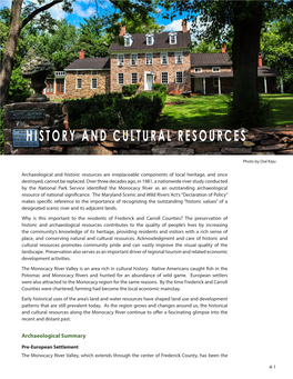 History and Cultural Resources