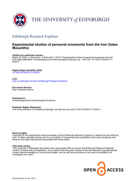 Edinburgh Research Explorer