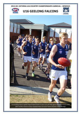 U16 Geelong Falcons