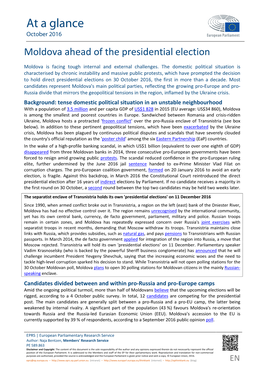 Briefing European Parliamentary Research Service