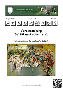 Vereinszeitung SV Hörnerkirchen E.V