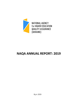 Naqa Annual Report: 2019