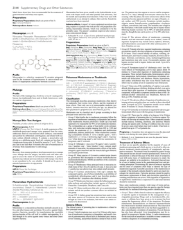 2348 Supplementary Drugs and Other Substances