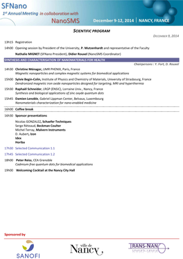 Program SFNANO 2014 230914