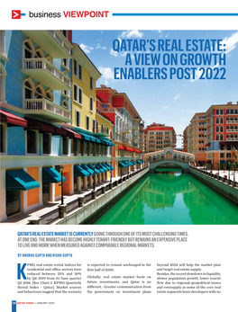 Qatar's Real Estate Market Is Currently Going Through One of Its Most Challenging Times