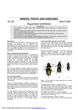 Slug Predator Information