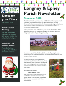 Longney & Epney Parish Newsletter