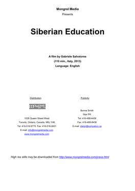 Siberian Education