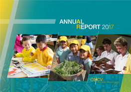 Cecv Annual Report 2017 / Page 1 0