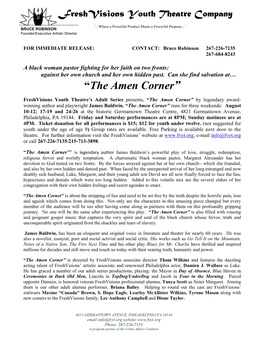 “The Amen Corner”