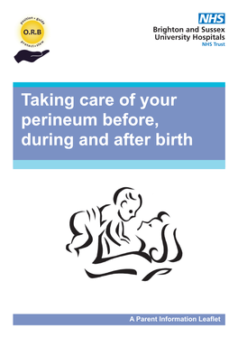 Taking Care of Your Perineum Before, During and After Birth