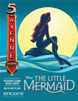 The Little Mermaid at the 5Th Avenue Theatre Encore Arts Seattle