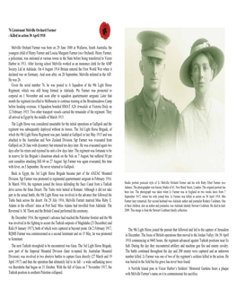 76 Lieutenant Melville Orchard Farmer - Killed in Action 30 April 1918