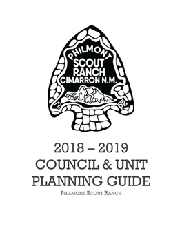 2018 – 2019 Council & Unit Planning Guide