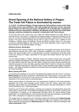 Grand Opening of the National Gallery in Prague: the Trade Fair Palace Is Dominated by Women 15