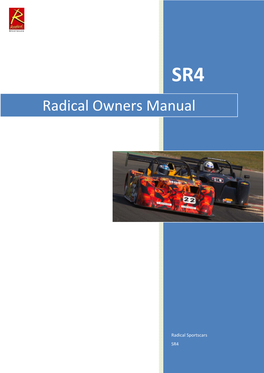 Radical Owners Manual