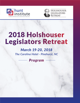 March 19-20, 2018 Program