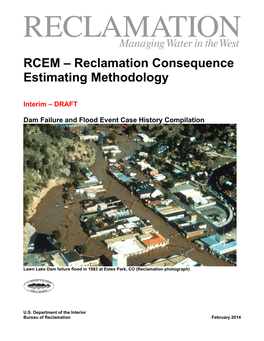 RCEM – Reclamation Consequence Estimating Methodology
