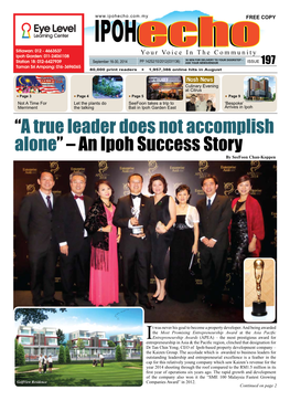An Ipoh Success Story by Seefoon Chan-Koppen