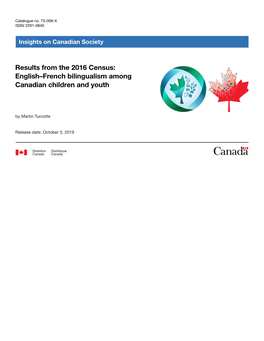 English–French Bilingualism Among Canadian Children and Youth