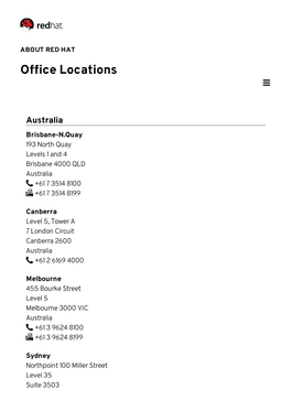 Office Locations 