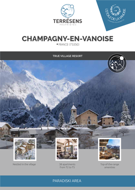 CHAMPAGNY-EN-VANOISE Ifrance (73350)