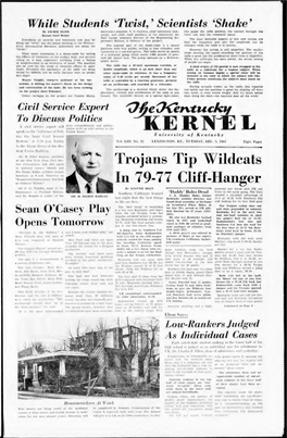 The Kentucky Kernel: 1961-12-05