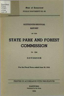 State Park and Forest Commission