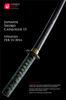 Of Japanese Swords for Sale