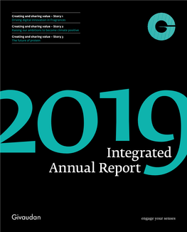 2019 Integrated Annual Report: Performance Highlights
