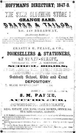 Hoffman's Directory; 1847-8, °