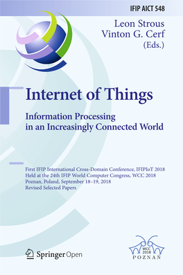 Internet of Things Information Processing in an Increasingly Connected World