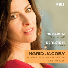 INGRID JACOBY RUSSIAN NATIONAL ORCHESTRA Dmitry LISS