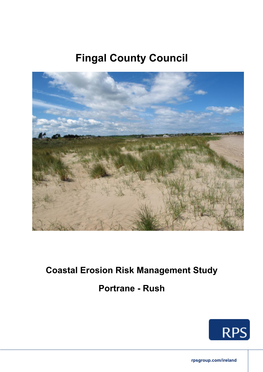 Coastal Erosion Risk Management Study Portrane