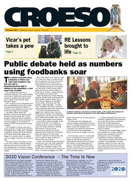 Public Debate Held As Numbers Using Foodbanks Soar